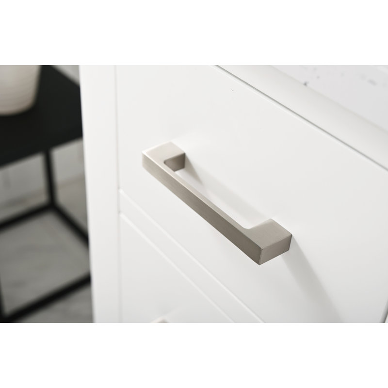 Sand & Stable Ingalls 42'' Single Bathroom Vanity with Quartz Top